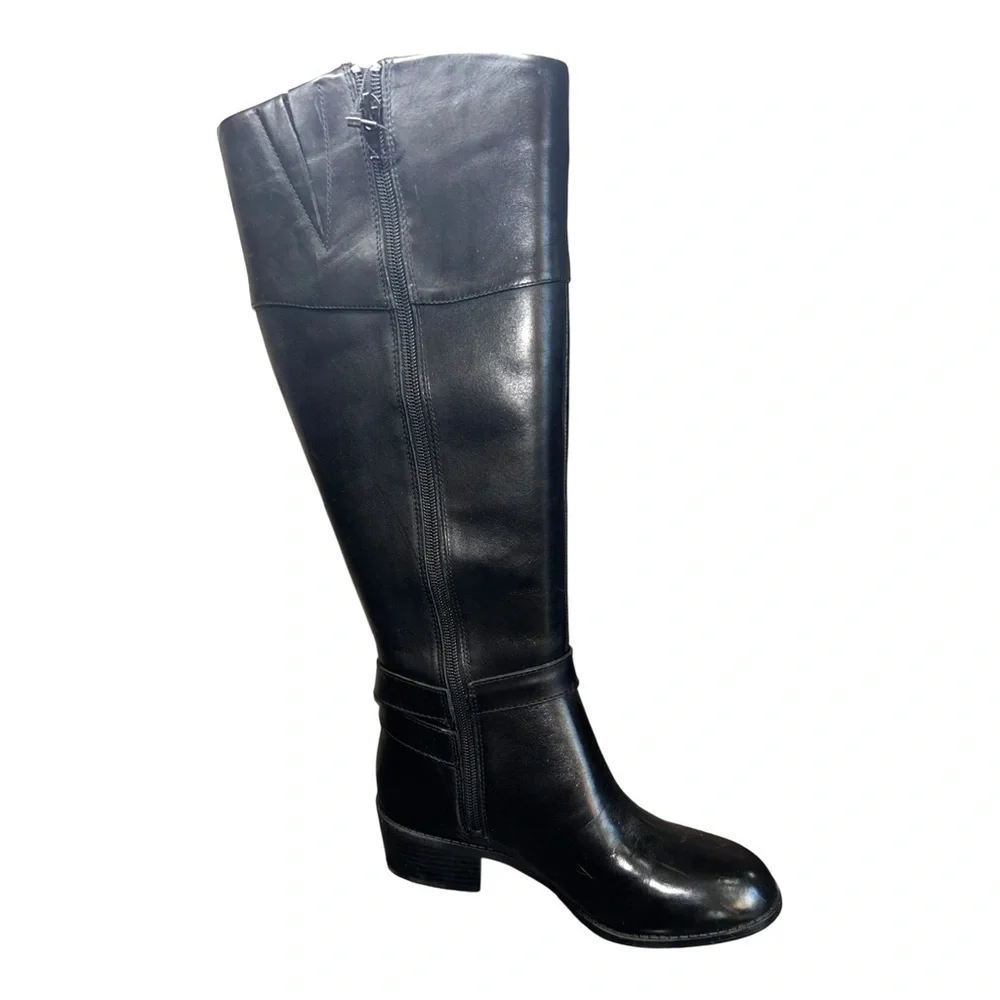 Alfani Berniee Step N Flex Tall Riding Boots – Black | Size 5 | NWT
